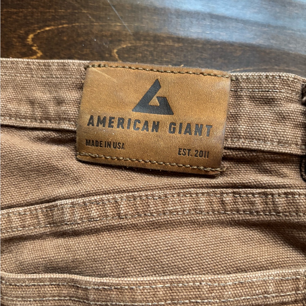 American Giant Roughneck Slim Pants